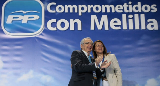 Cospedal en la clausura del XI Congreso del PP de Melilla