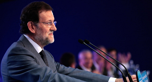 El presidente del Gobierno y del PP, Mariano Rajoy