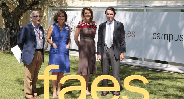 Cospedal y Aznar inauguran el Campus FAES