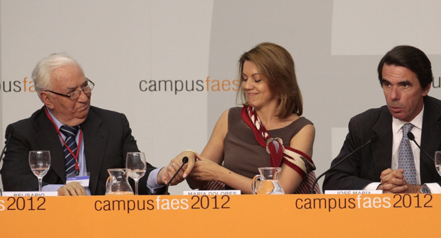 Cospedal y Aznar inauguran el Campus FAES