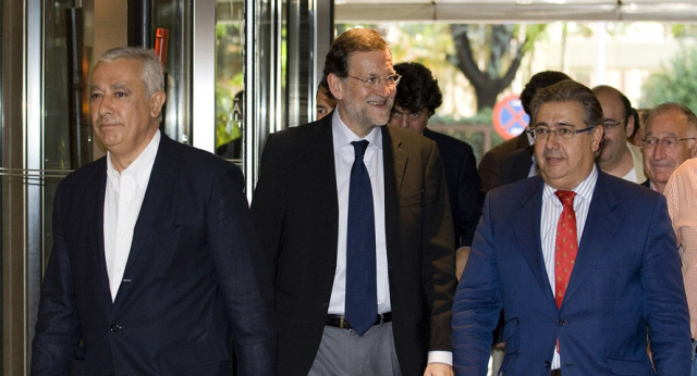 Mariano Rajoy preside la Junta Directiva Nacional del PP