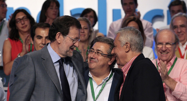 Mariano Rajoy en la clausura del 13 Congreso del PP Andaluz