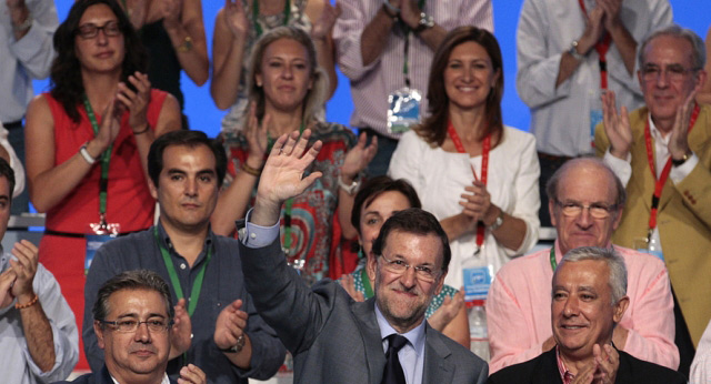 Mariano Rajoy en la clausura del 13 Congreso del PP Andaluz