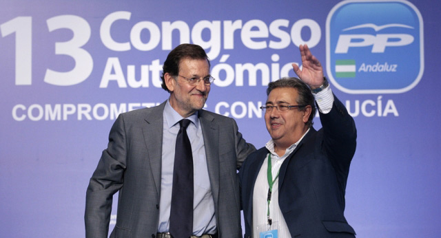 Mariano Rajoy en la clausura del 13 Congreso del PP Andaluz