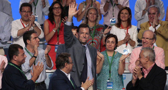 Mariano Rajoy en la clausura del 13 Congreso del PP Andaluz