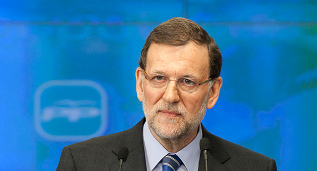 Mariano Rajoy durante su intervención