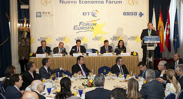 Alberto Núñez Feijóo durante su intervención