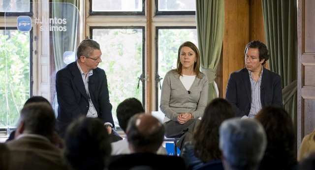 María Dolores de Cospedal durante su intervención