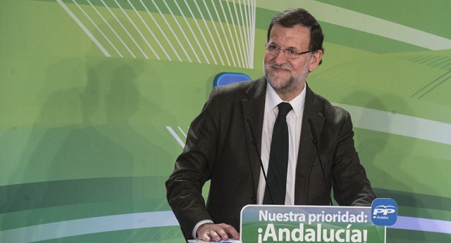 El presidente del Gobierno y del Partido Popular, Mariano Rajoy