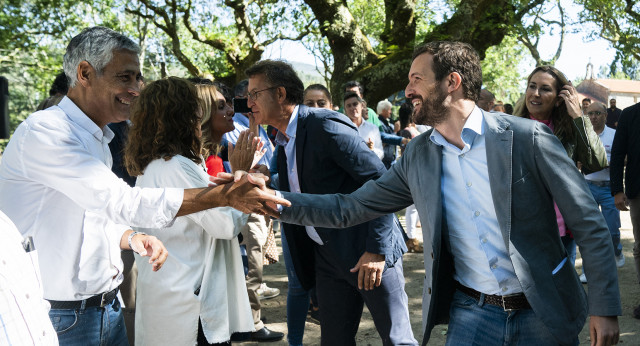 Pablo Casado y Alberto Núñez