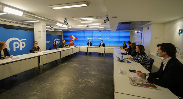 Reunión del Comité de Dirección del Partido Popular