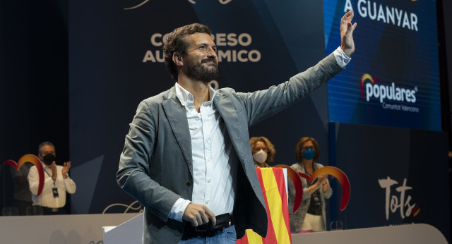 Pablo Casado en el XV Congreso del Partido Popular de la Comunidad Valenciana