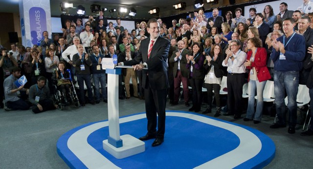 Mariano Rajoy durante su intervención en la clausura de las Jornadas Estabilidad y Buen Gobierno en Corporaciones Locales