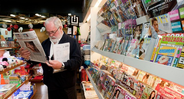 Miguel Arias Cañete, en la jornada de reflexión