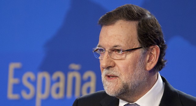 El presidente del Gobierno y del Partido Popular, Mariano Rajoy