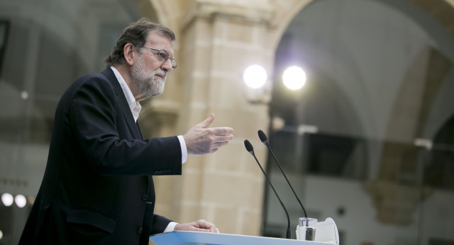 Clausura acto en Jerez de la Frontera de Mariano Rajoy