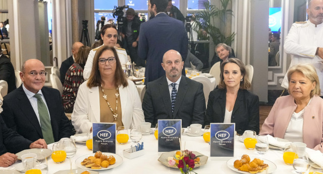 Cuca Gamarra, en el desayuno informativo de Nueva Economía Forum