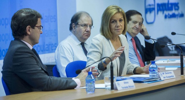 María Dolores de Cospedal interviene en el Comité Ejecutivo del PP de Castilla y León