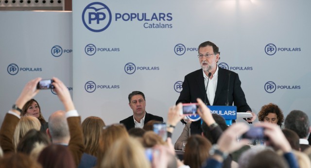 Mariano Rajoy preside la Junta Directiva del PP de Cataluña