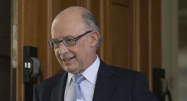 El ministro de Hacienda, Cristóbal Montoro