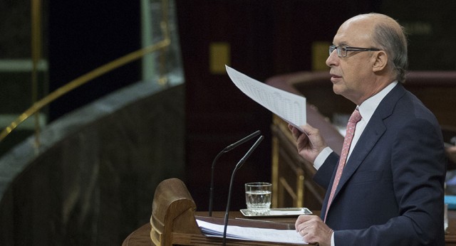 El ministro de Hacienda, Cristóbal Montoro