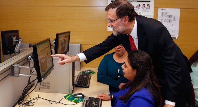 Mariano Rajoy visita el Centro de Promoción de Autonomía Personal en Murcia