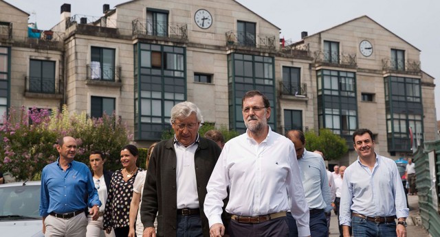 Mariano Rajoy visita el municipio pontevedrés de Mondariz Balneario