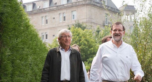 Mariano Rajoy visita el municipio pontevedrés de Mondariz Balneario