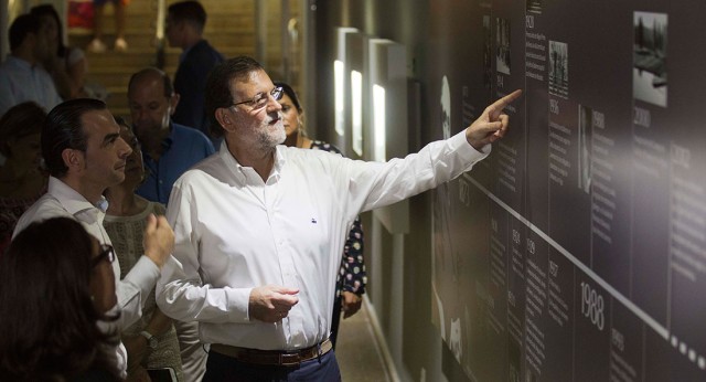 Mariano Rajoy visita el municipio pontevedrés de Mondariz Balneario