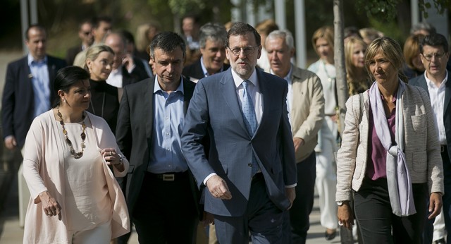 Mariano Rajoy a su llegada al Foro Buen Gobierno