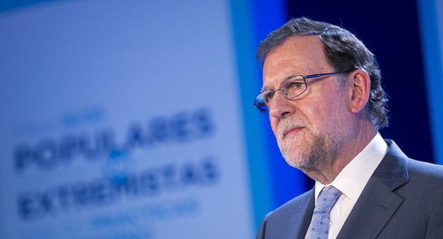 El presidente del Gobierno y del Partido Popular, Mariano Rajoy