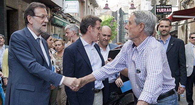 Mariano Rajoy en Pontevedra