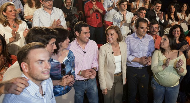 María Dolores de Cospedal participa en un acto de NNGG de Córdoba