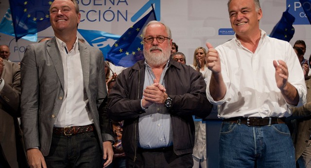 Fin del acto en Castellón de la Plana