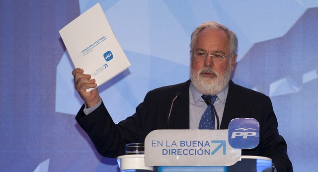 Miguel Arias Cañete presenta el programa del PP para las elecciones europeas