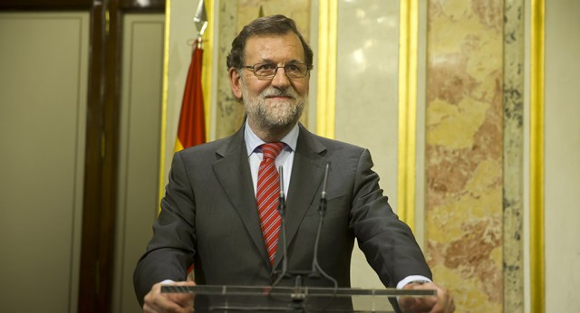 El presidente del Gobierno en funciones, Mariano Rajoy