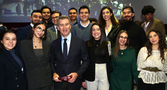 Alberto Núñez Feijóo interviene en la  entrega de la XXI edición de los Premios Joven Empresario de CEAJE