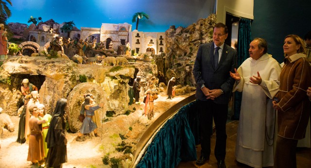 Mariano Rajoy visita la localidad toledana de Ocaña