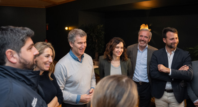 Alberto Núñez Feijóo en el encuentro con Presidentes Autonómicos en Asturias.