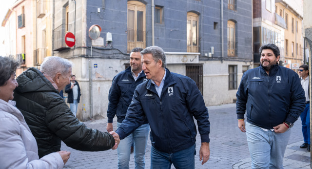 Alberto Núñez Feijóo visita Caravaca de la Cruz con motivo del Año Jubilar