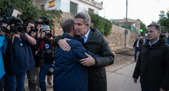 Alberto Núñez Feijóo visita Letur