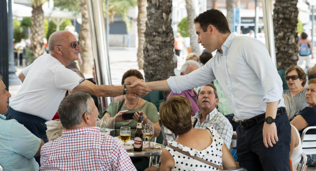 El secretario general del Partido Popular, Teodoro García Egea 