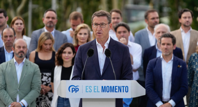 Acto de presentación de candidatos por Madrid 