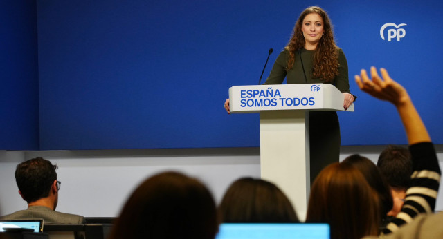 Ester Muñoz, en rueda de prensa