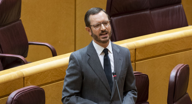 Javier Maroto en la Sesión de Control al Gobierno en el Senado