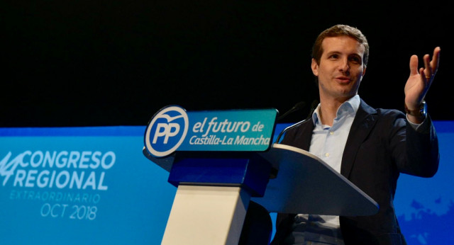 Pablo Casado, clausura el XIV Congreso Regional del PP de Castilla-La Mancha