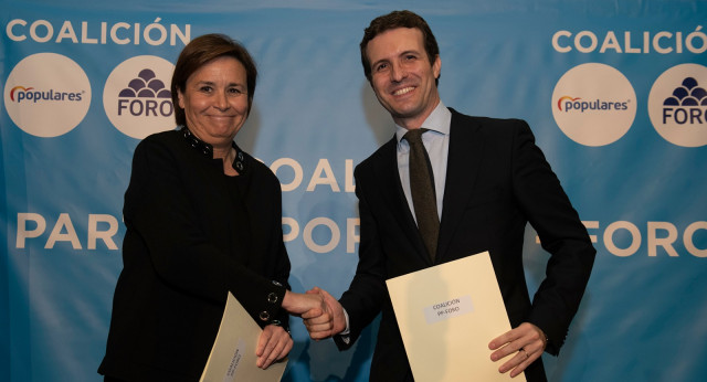 Pablo Casado en Oviedo