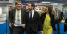 Pablo Casado, junto a Dolors Montserrat y Antonio López-Isturiz, a su llegada al Congreso del EPP