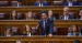Mario Garcés en la sesión de control en el Congreso